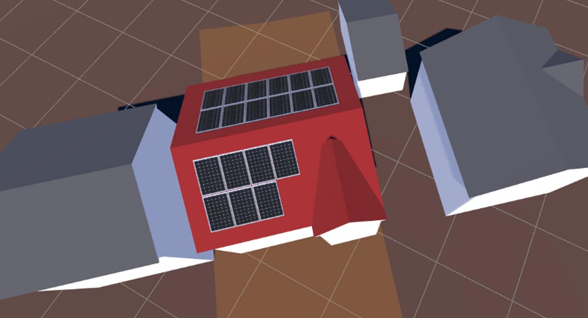 Solar Proposal 3D Image